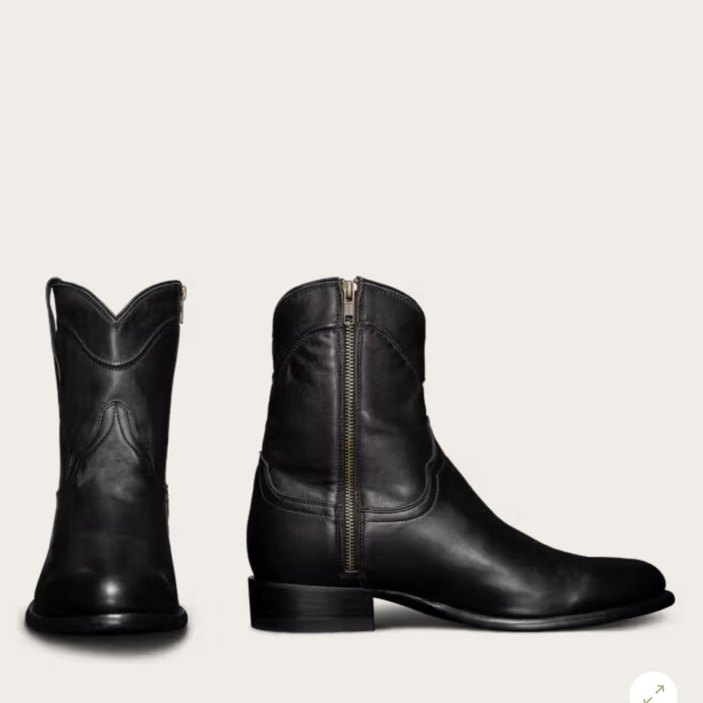 Tecovas Black Leather Men's Boots